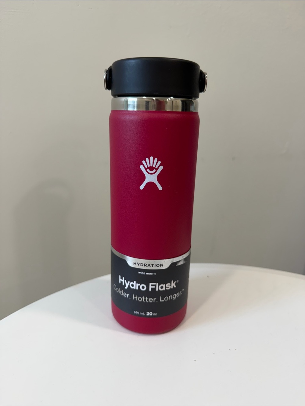 Hydro Flask 20 oz Wide Mouth Stainless Steel Water Bottle